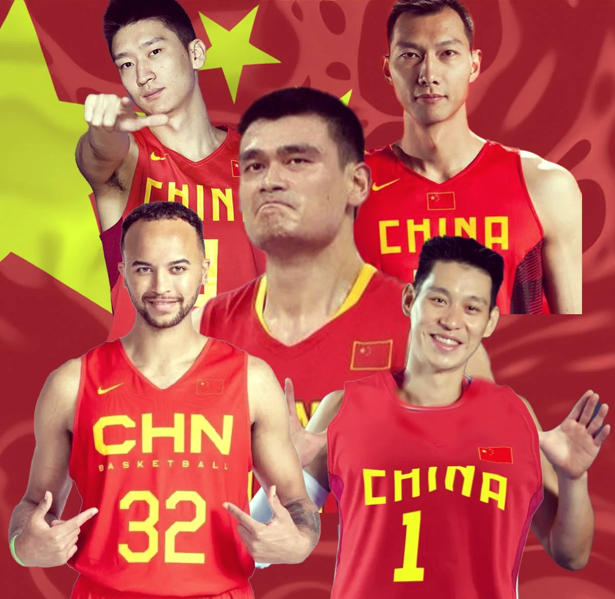未来5年中国男篮首发五虎！堪比08北京奥运黄金一代，3人可冲NBA